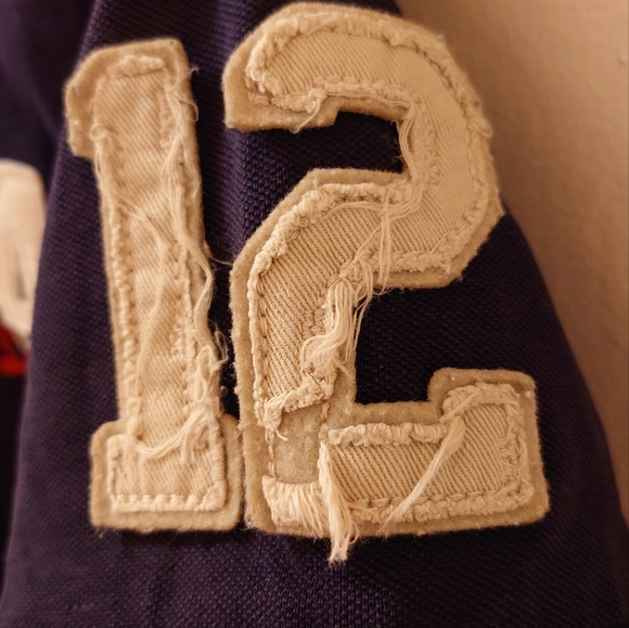 Y2K 2010s Scotch & Soda Short Sleeve Polo Navy Shirt 8 14 San Diego CA - Picture 5 of 13